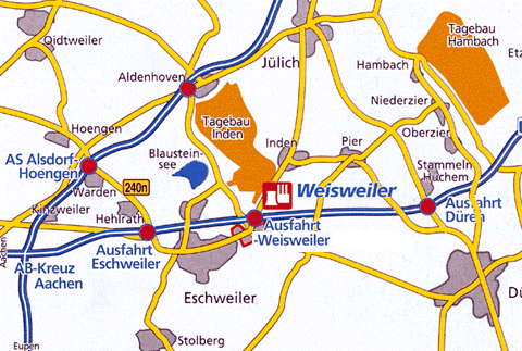 RWE-Umgebungskarte